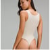 LULULEMON Bodysuit Women Medium Ultra Soft Nulu Tan Cream Neutral
