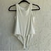 LULULEMON Bodysuit Women Medium Ultra Soft Nulu Tan Cream Neutral