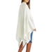 New Justfab white knit shrug
