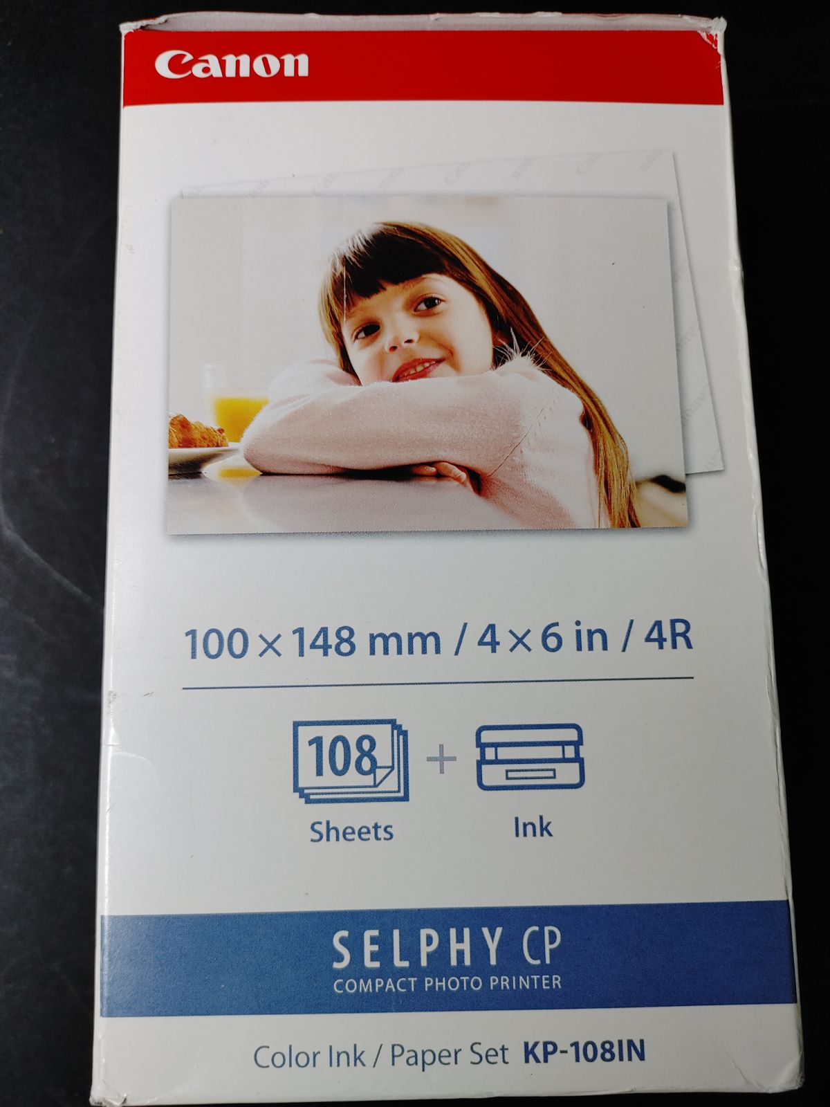 Canon KP-108IN Selphy 4x6 Color Ink