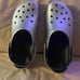 Crocs Unisex silver Gray Clog Mule Size 11