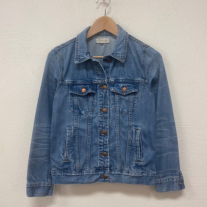 Madewell Classic Denim Medium Wash Jean Jaket sz Small