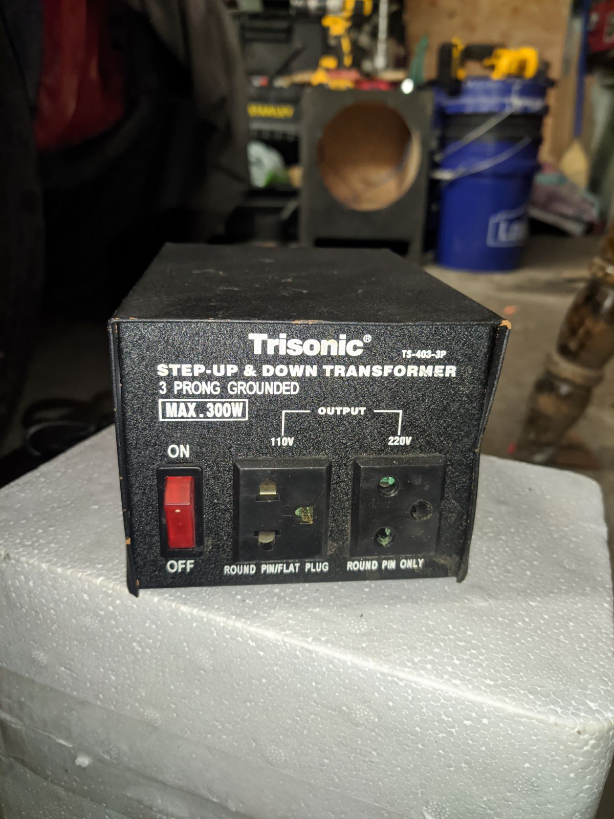 300 Watt Step Up/Down Transformer