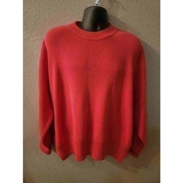 Free people NWT cable knit sweater size m