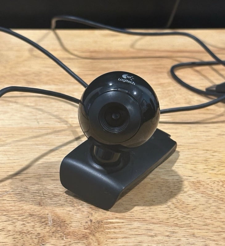 Logitech Webcam Black MN V-U0012 computer accessories laptop camera