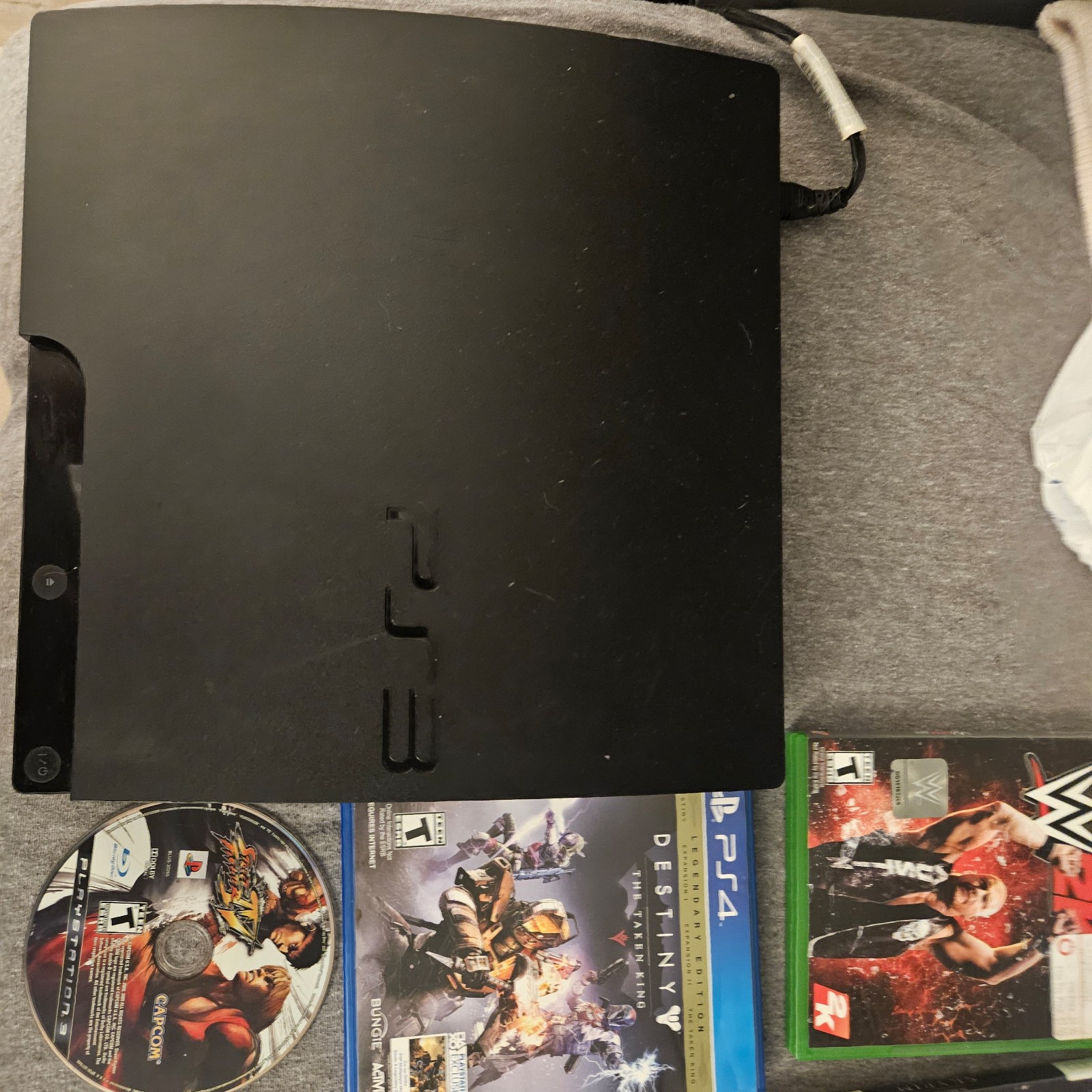 Playstation 3 with several games