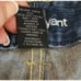 Lane Bryant Distressed Patch Cropped Capri Denim Jeans Womens Size 20 Blue