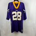 Reebok Mesh Minnesota Vikings Jersey Peterson 28 Sz XL NFL Team Apparel
