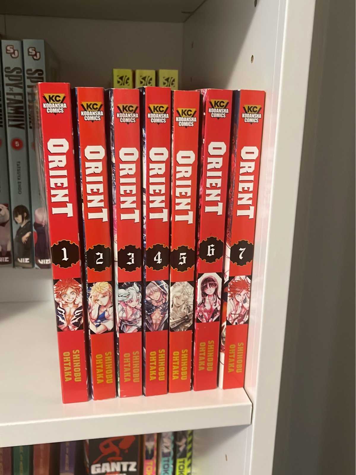 Orient manga Vol. 1-7
