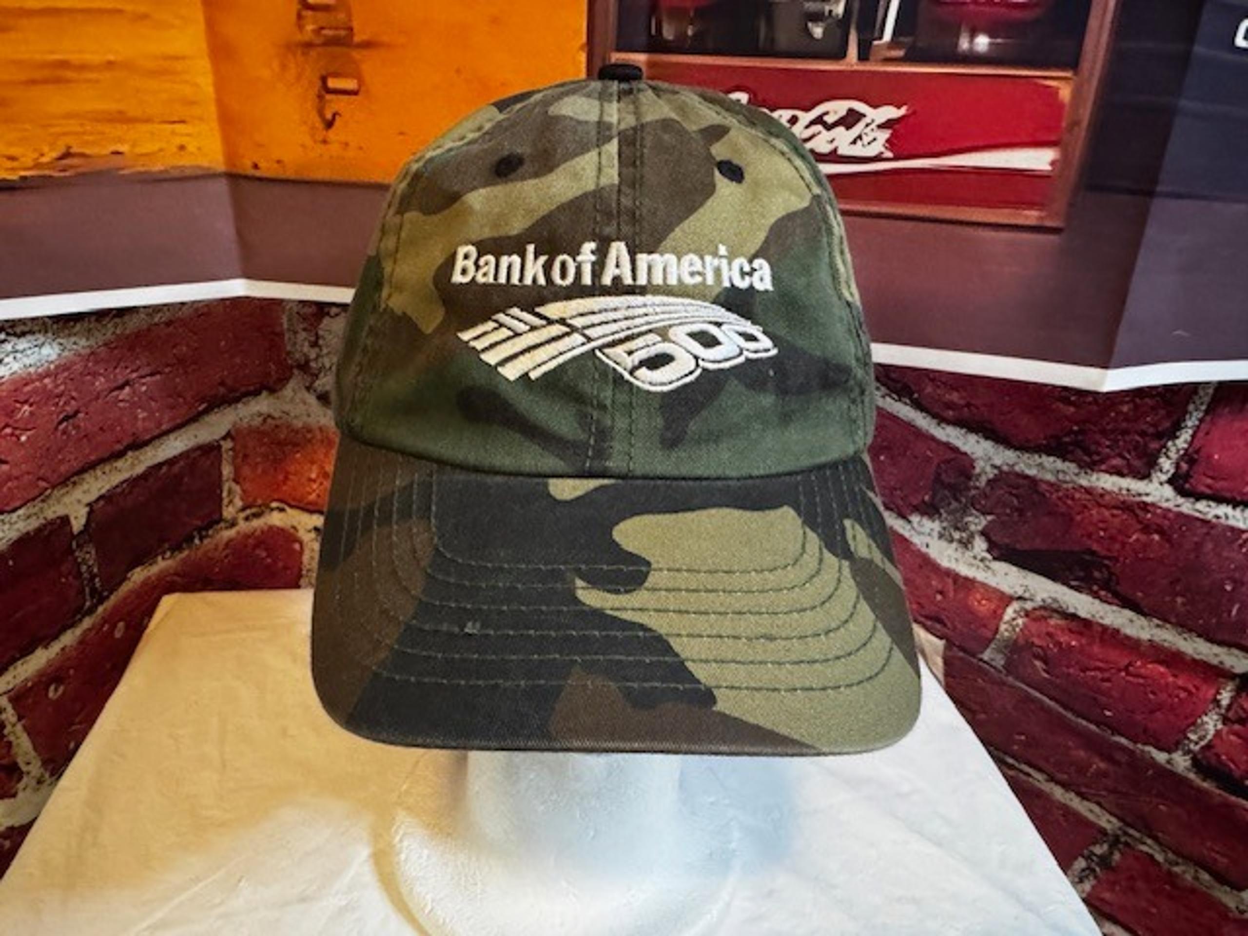 NASCAR Bank Of America 500 Adjustable Camo Hat Cap