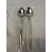 AEGEAN WEAVE-BY WALLACE SILVERSMITH- SET OF 2 STERLING SILVER TEASPOONS 6 1/2”