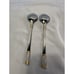 AEGEAN WEAVE-BY WALLACE SILVERSMITH- SET OF 2 STERLING SILVER TEASPOONS 6 1/2”
