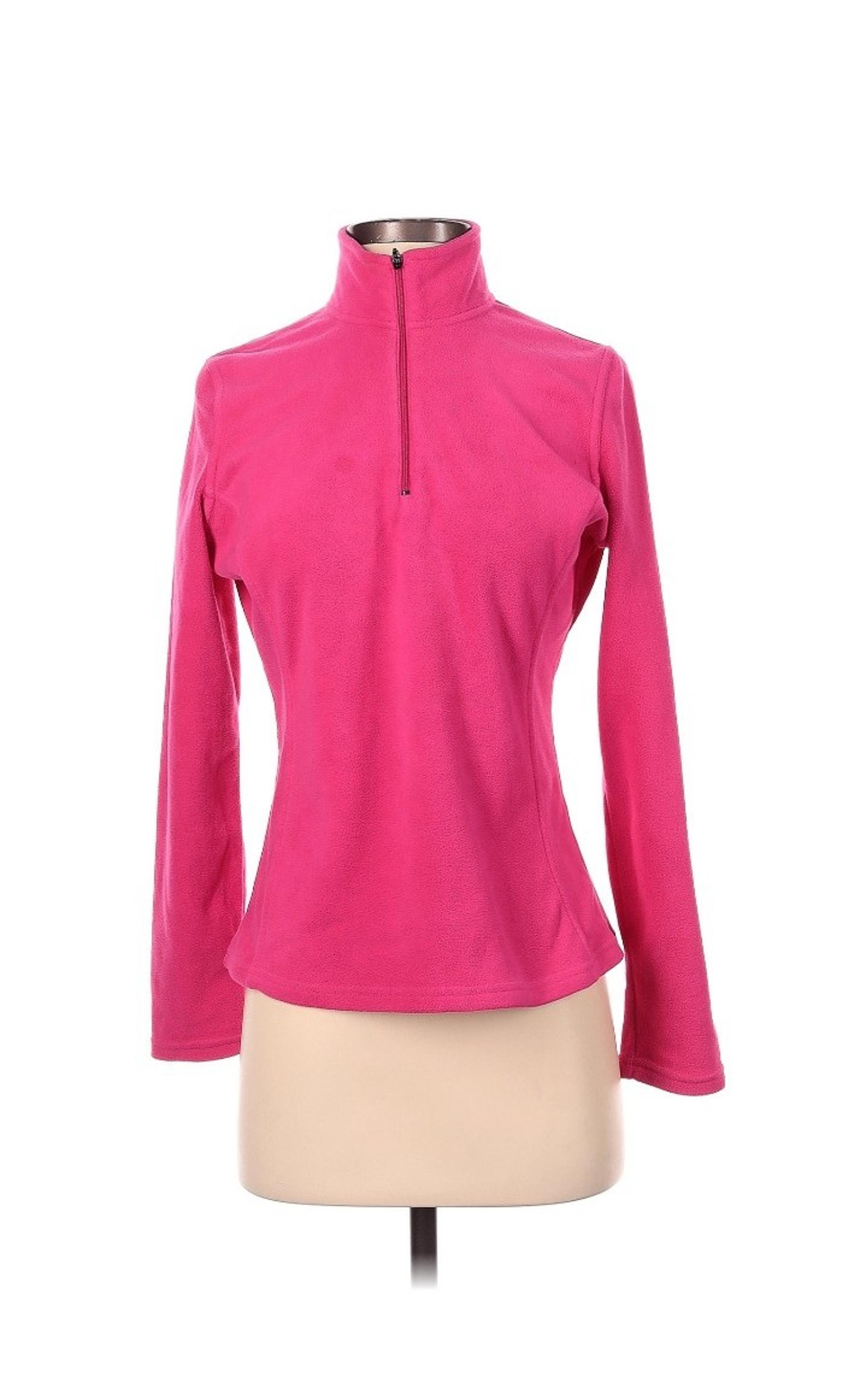 Half zip fleece sweater
