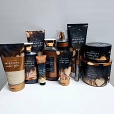 Bath and body works Midnight Amber Glow Set 11pcs