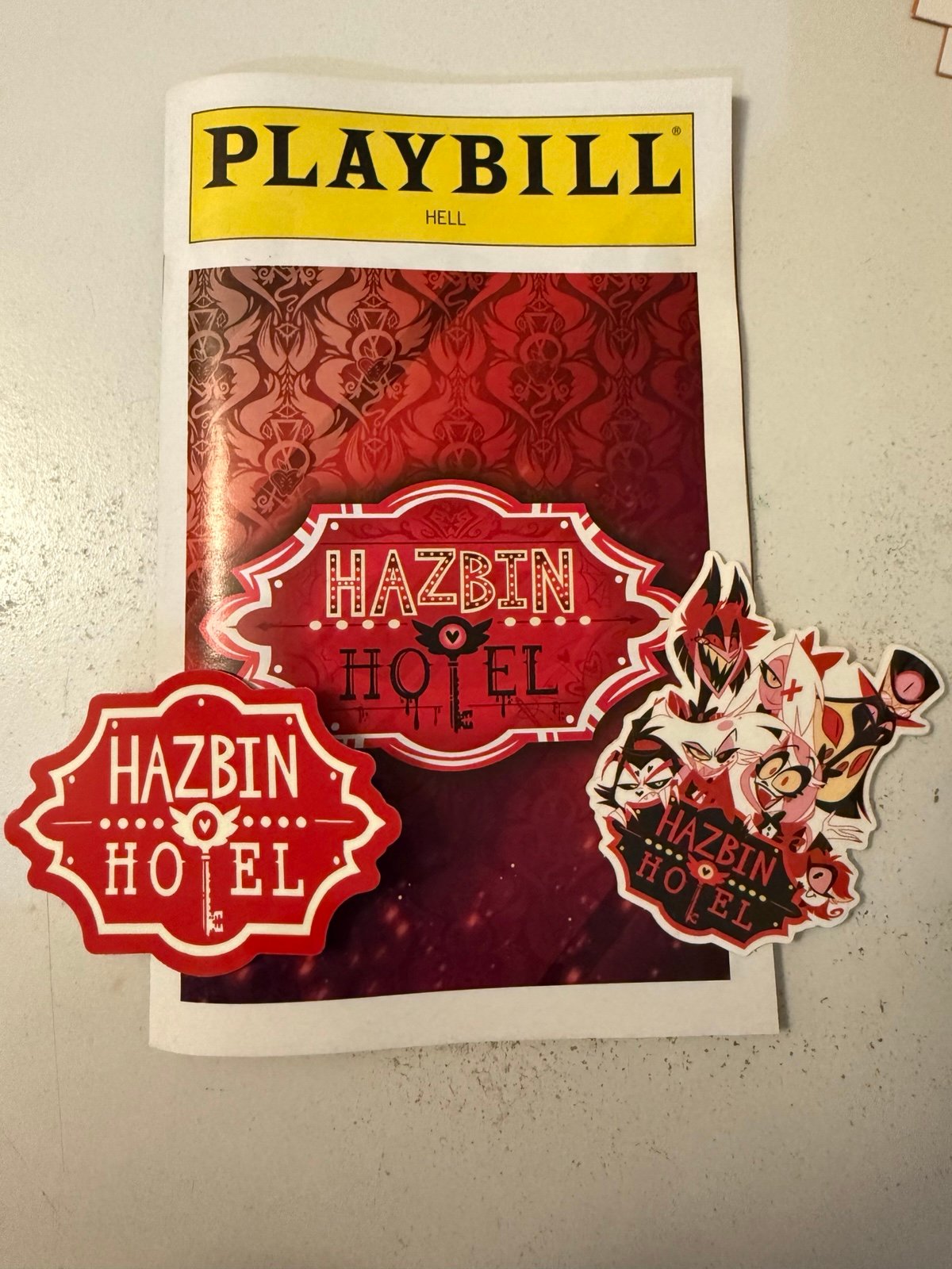 OFFICIAL Hazbin Hotel Playbill!