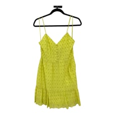 Alice + Olivia dress Fae Eyelet Embroidered minidress size 4