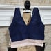 Laura Ashley 3pk lace active athletic workout lounge bras bralettes plus size