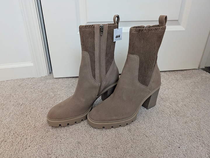 NWT Dolce Vita Women's Marni H20 Heeled Bootie