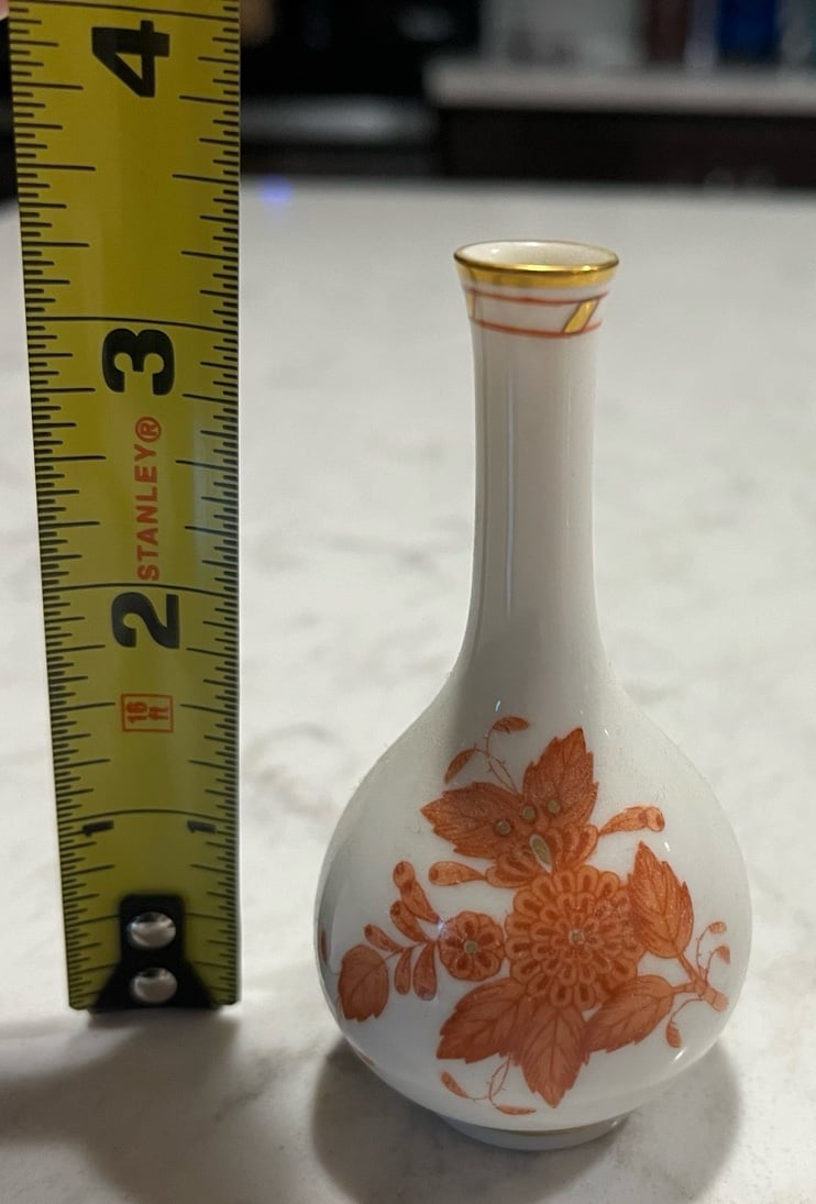 Herend Miniature Bud Vase