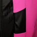 NWT Michael Kors Sz 4 Dress Magenta Pink & Black Fitted