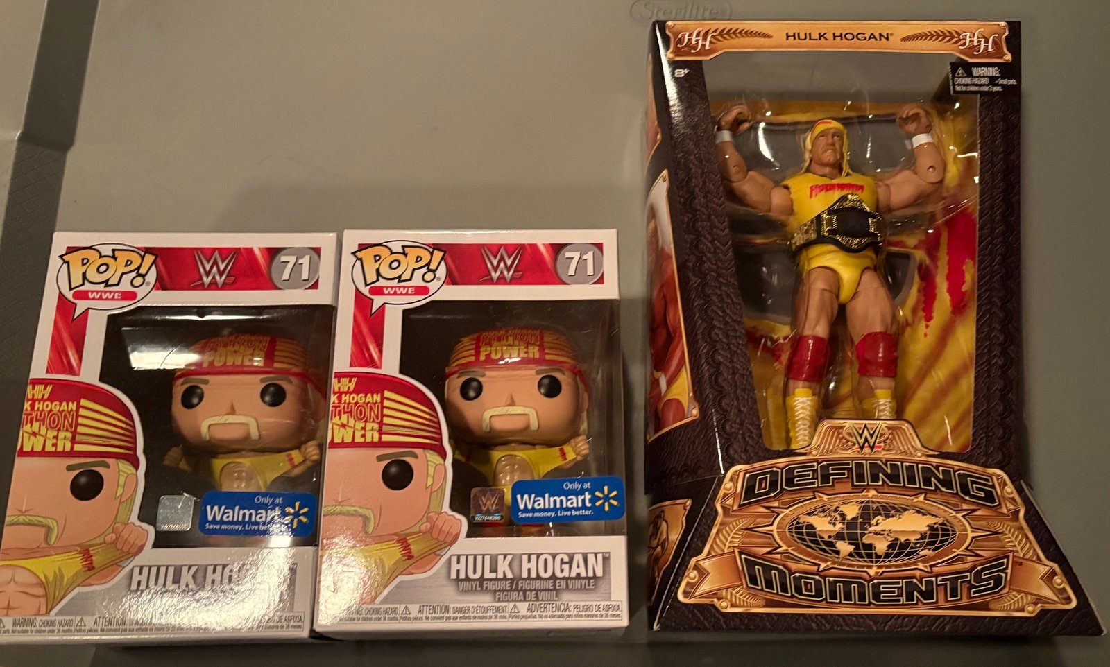 WWE Hulk Hogan 5xFigure Lot WWF Pop