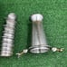 Vintage Victorio Model # 200 Grinder Metal Body Wood Handle Made in USA