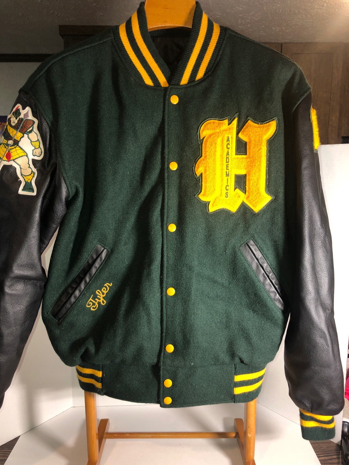Vintage Mens Large Varsity Jacket