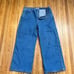 Levi's 32 Womens Mile High Cropped Wide Leg Denim Jeans Blue Meas 36x26.5