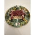 Vintage Majolica Palissy Crab Wall Plate Portuguese 8” Missing Leg Has Flaws