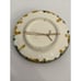 Vintage Majolica Palissy Crab Wall Plate Portuguese 8” Missing Leg Has Flaws