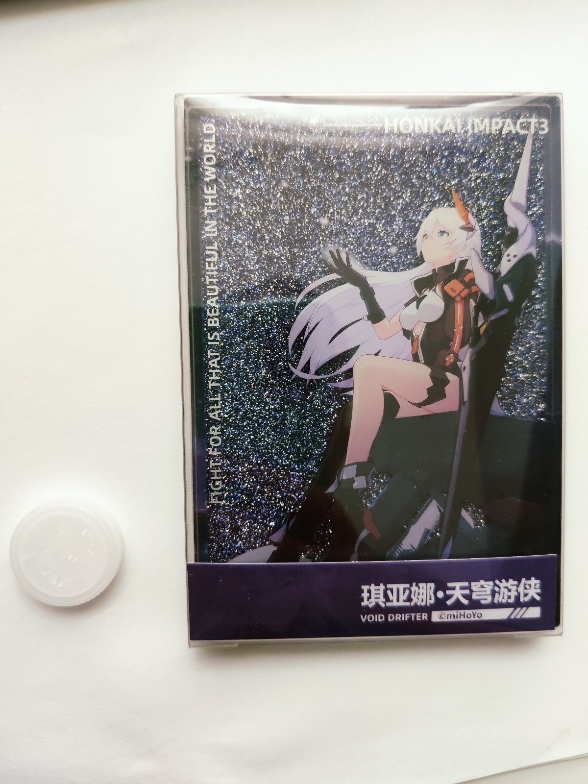 Honkai Impact 3rd Kiana Kaslana Void Drifter acrylic sanddrift block