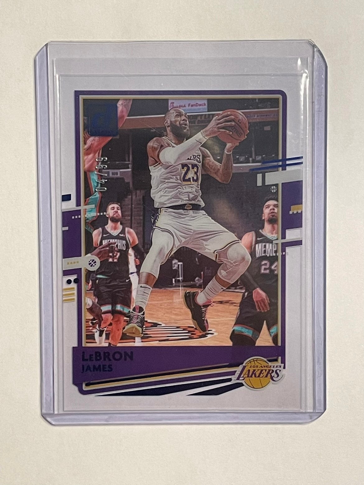 /99 Lebron James Clearly Donruss SSP