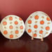 Spectrum Designs Sweet Pumpkin and Fall Leaves Dinner Plates Set of 4-NWT