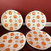 Spectrum Designs Sweet Pumpkin and Fall Leaves Dinner Plates Set of 4-NWT