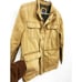 Vintage GAP Zip Up Military Cargo Brown Tan Jacket with 4 Pockets Size S