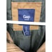 Vintage GAP Zip Up Military Cargo Brown Tan Jacket with 4 Pockets Size S