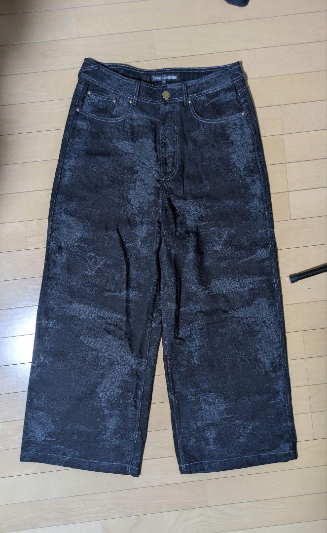 Rough Simmons A/W26 Black Digicamo Denim