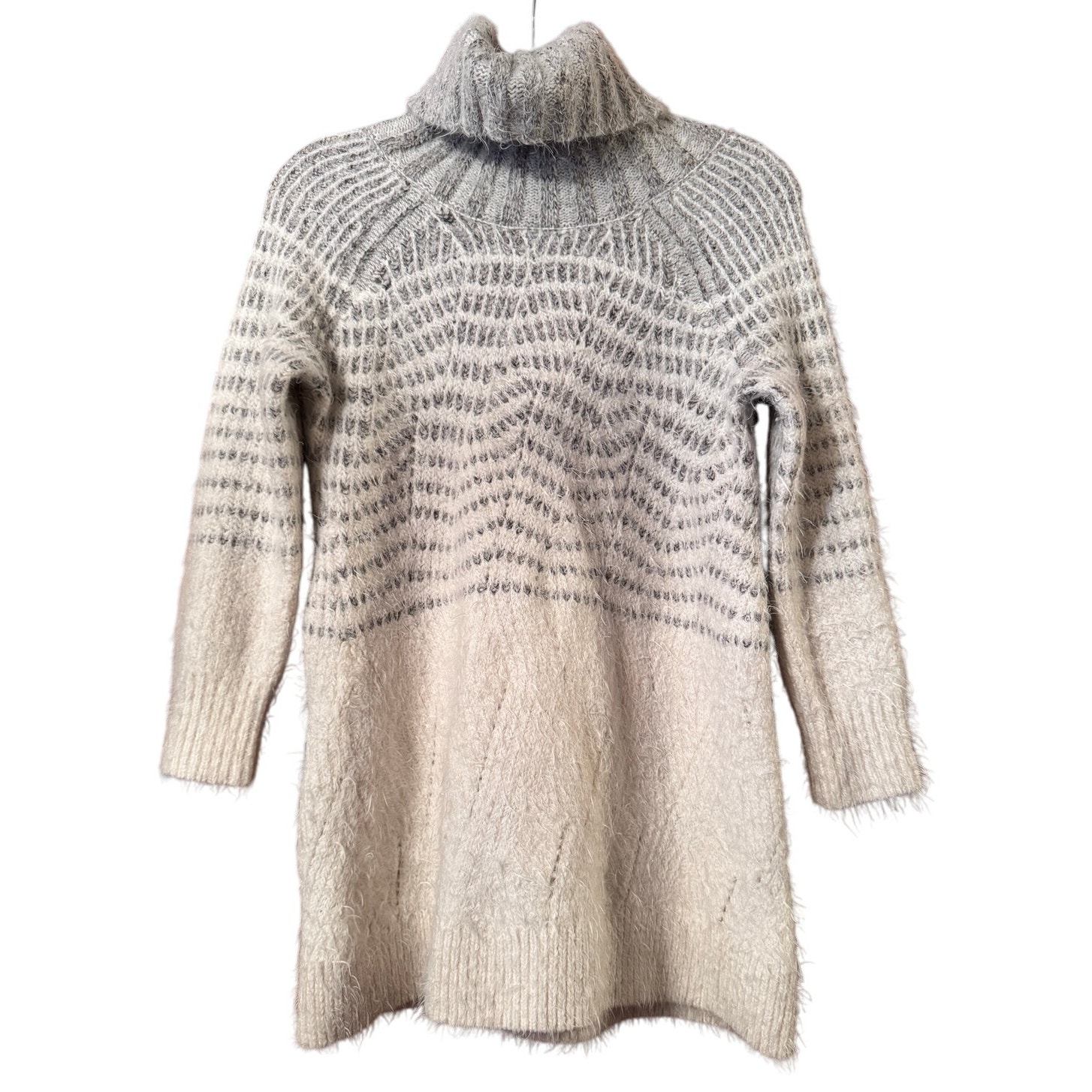 Sleeping on Snow Chunky knit Tunic Wool/Cotton/Alpaca Blend M Petite