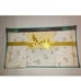 Vintage Bed Sheet Set Twin White Yellow Rose Buds 2 Pillow Cases
