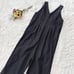Excellent Condition✨BEAMS◈ Linen Jumpsuit Overall V-Neck Wide Leg