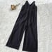 Excellent Condition✨BEAMS◈ Linen Jumpsuit Overall V-Neck Wide Leg