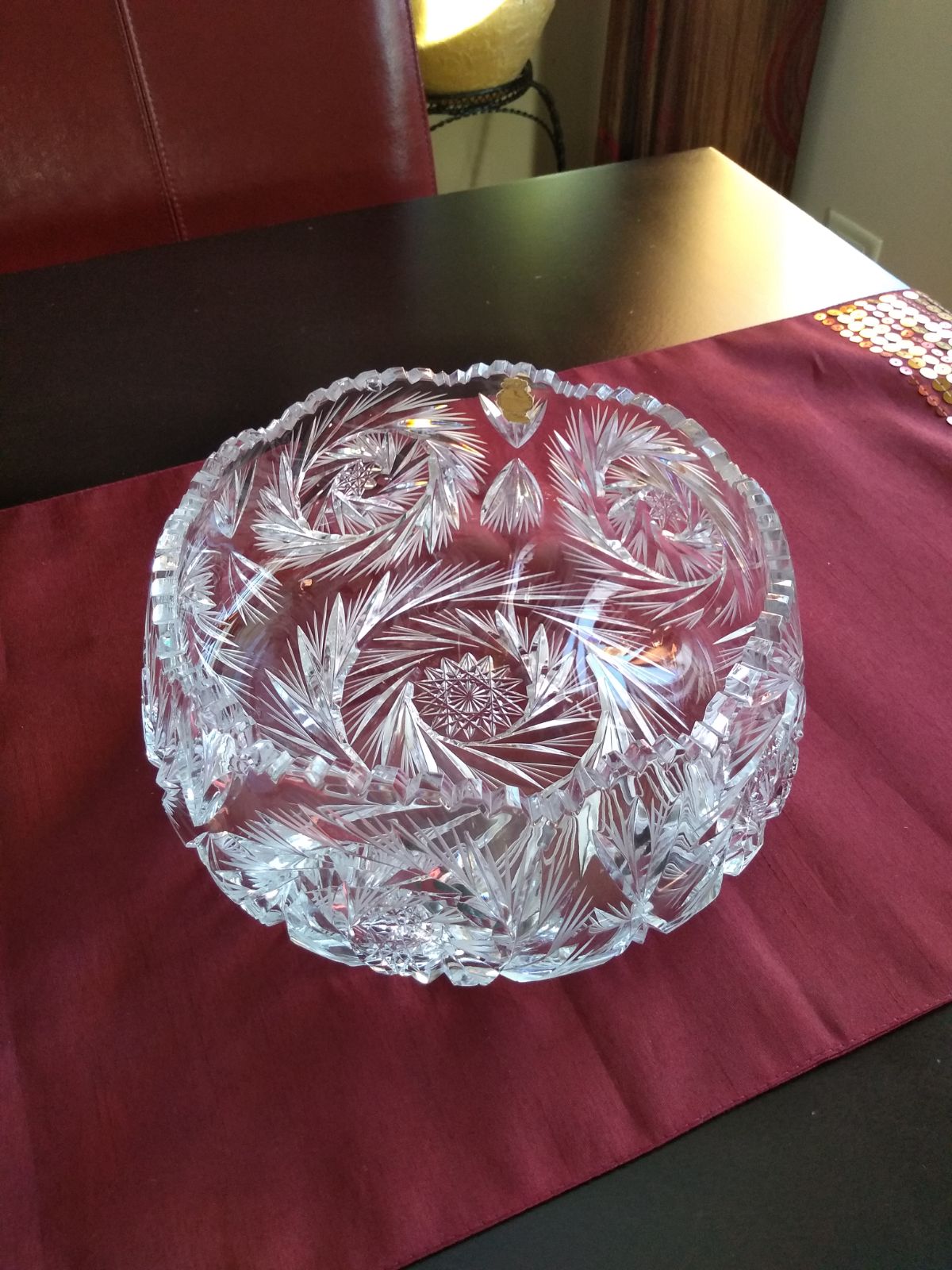 World's Finest Imperlux crystal bowl