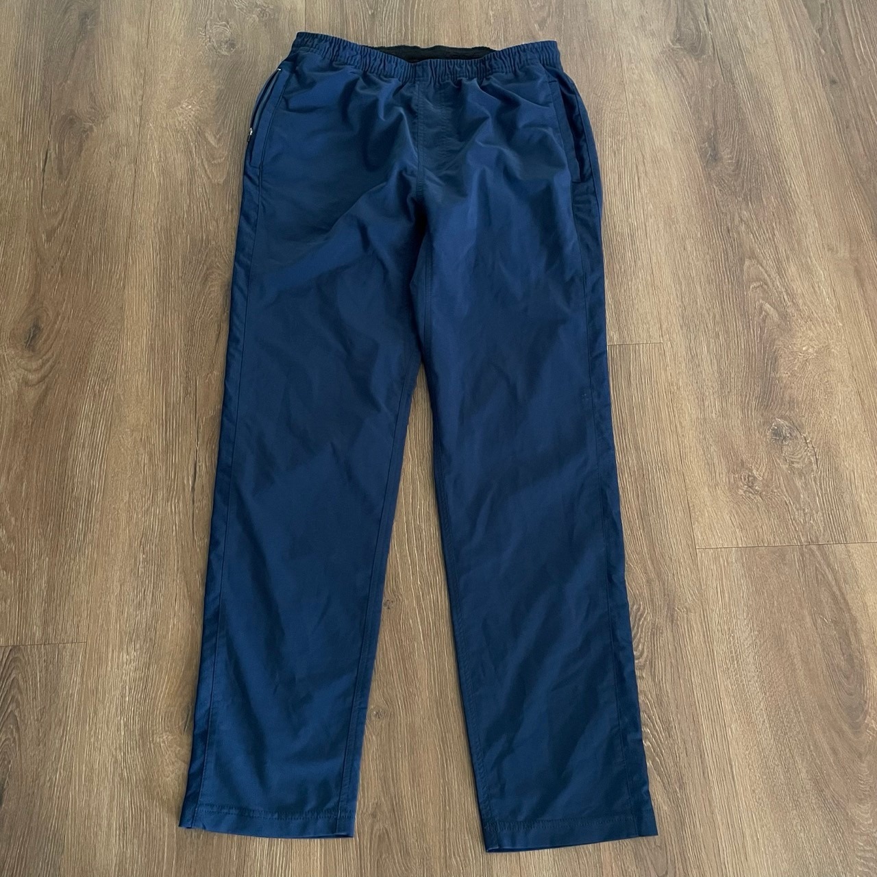 Tasc Performance Athletic Training Pants Lightweight Zipper Pockets Blue Men's L