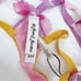 For Love And Lemons Falling Floral Lace Thongs Punch Pink XXS NWT