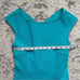 St John Teal Mini Dress Bodycon Cross Back Stretch Party Evening Cocktail Size 2
