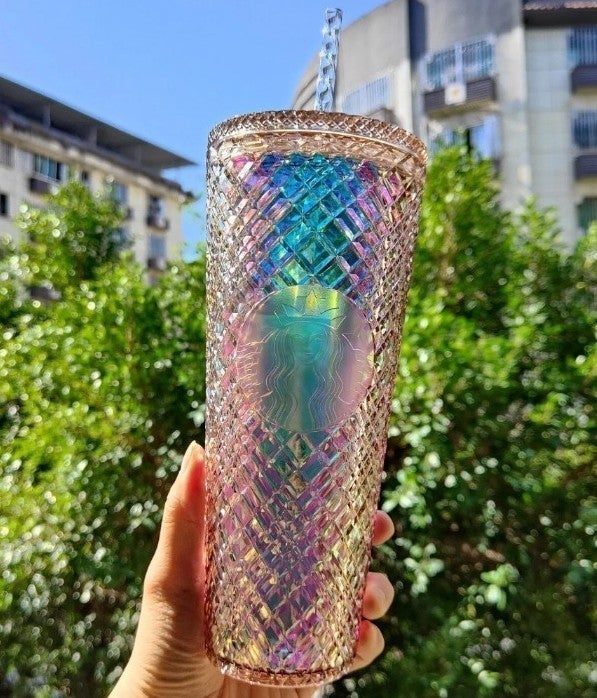 NWT Starbucks 2022 Tawny Jeweled Tumbler