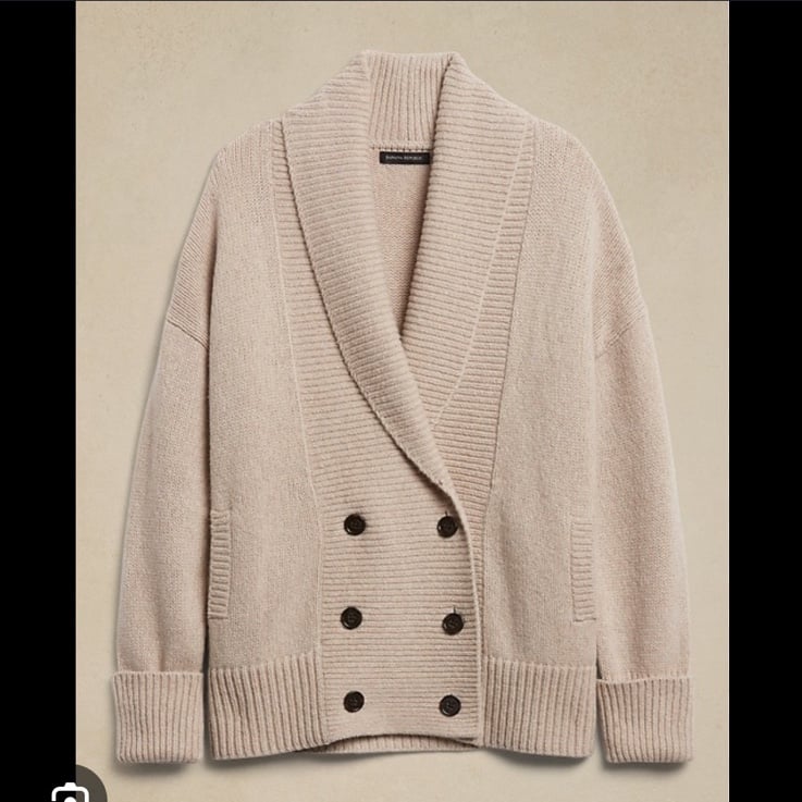 NWT banana republic maite wool blend Cardigan