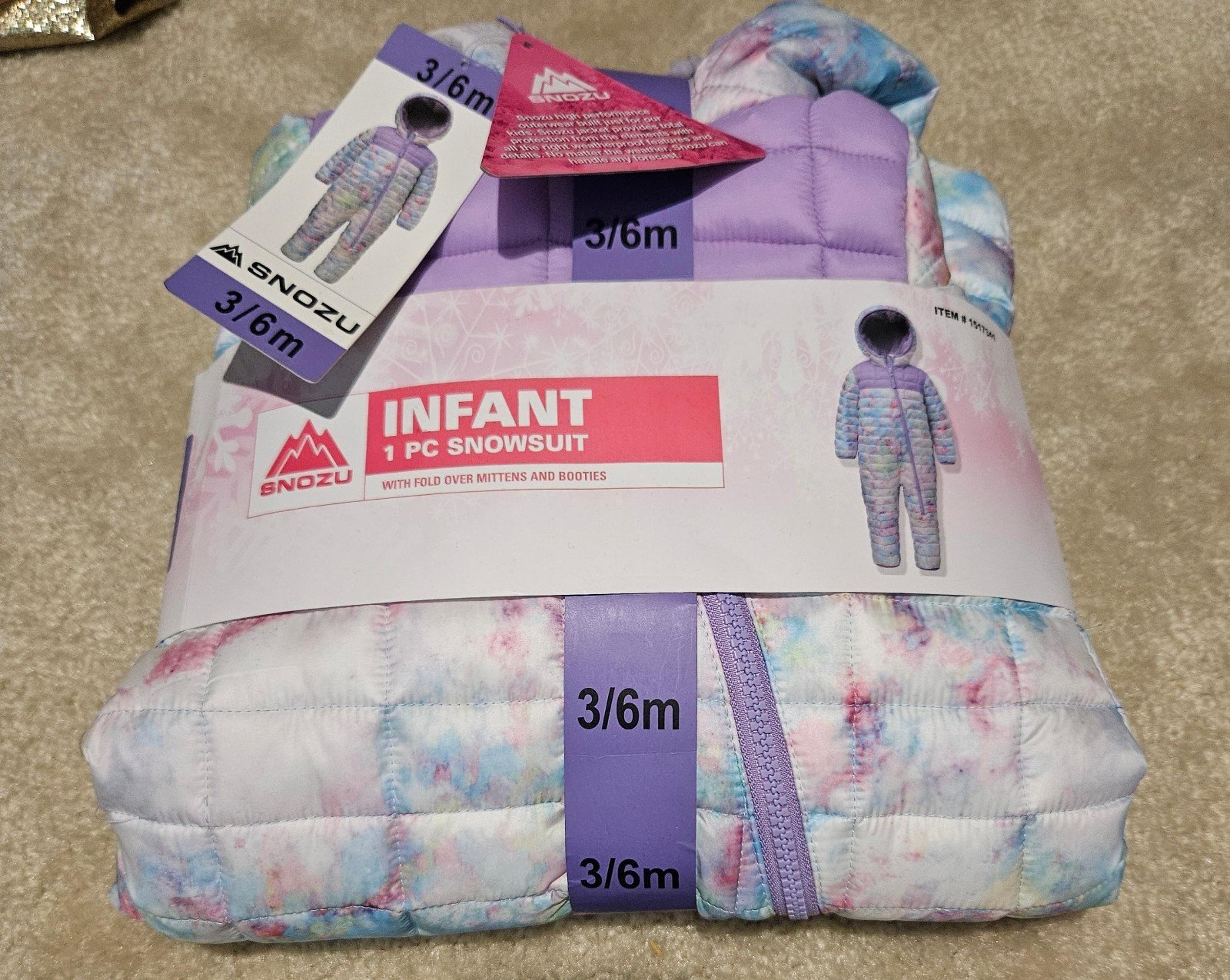 3/6 month new SNOZU snowsuit
