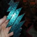 Grateful Dead stained glass bolt