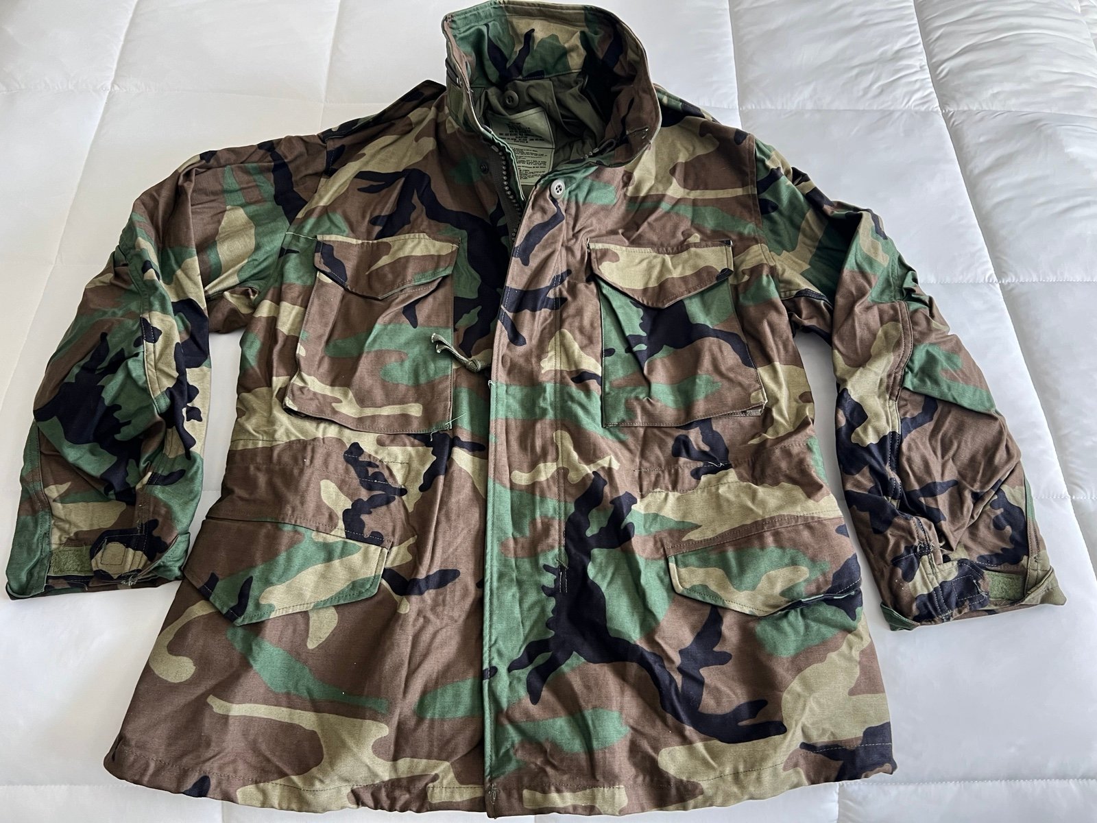 Military Army Coat Sz M Short